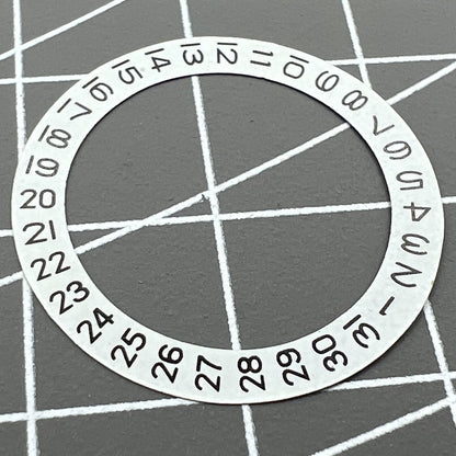 Roue de disque de date Roue de date générique pour mouvement de montre 2813/2836/8215 Date à 9 heures
