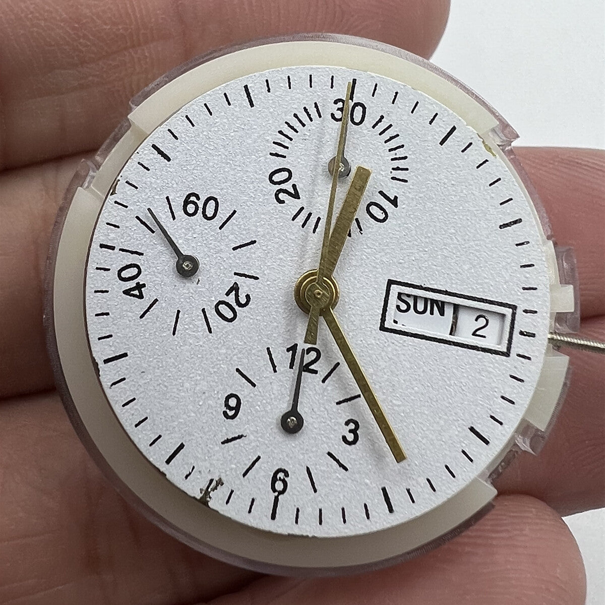 Asiatisches 7750 Automatik-Chronographenwerk, Tag D3, ETA 7750-Konfiguration 