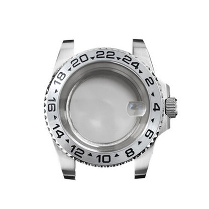 Boîtier de montre en verre saphir grossissant 40 mm pour montre NH35/NH36