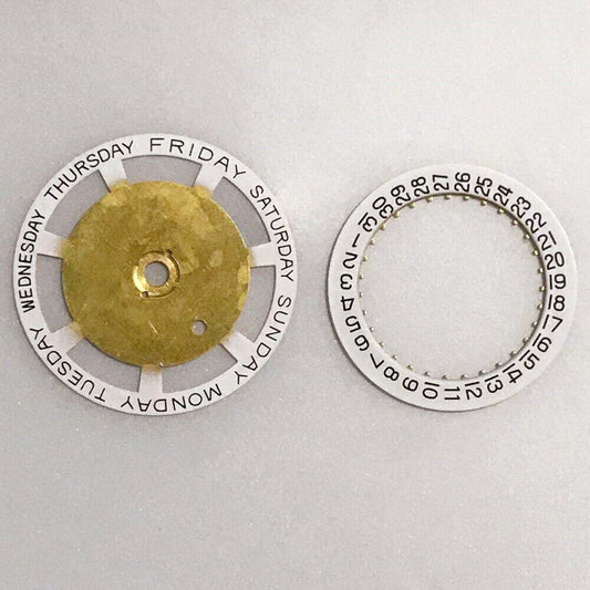 Watch Movement Week Dial Date Dial Watchmaker Watch Dial Generic for ETA 2834