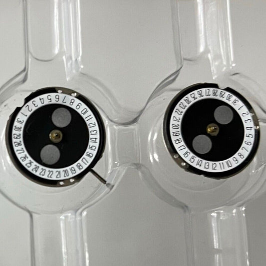 Swiss Made Ronda 788 quartz watch movement with 3 hands and calendar date at 6, ideal for watch repair.