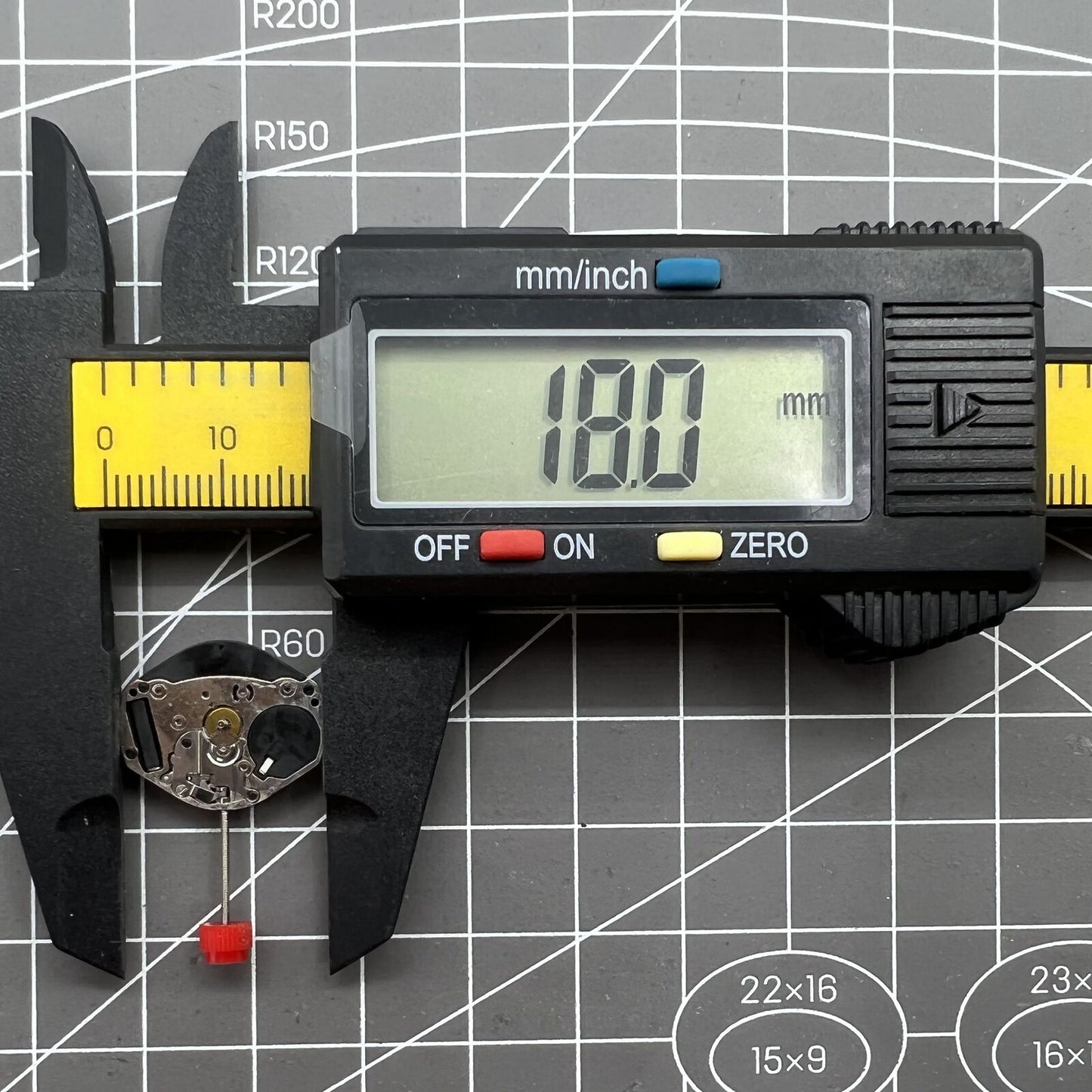 ETA 902.105 quartz watch with 3 hands by ETA, Swiss precision movement for accurate timekeeping.