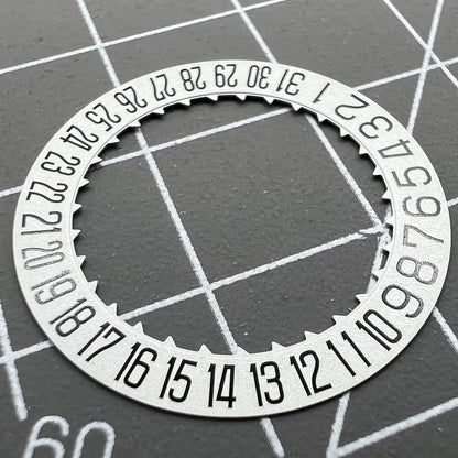 Roue de date originale pour mouvement Miyota 9015 Date à 6, fabriquée au Japon