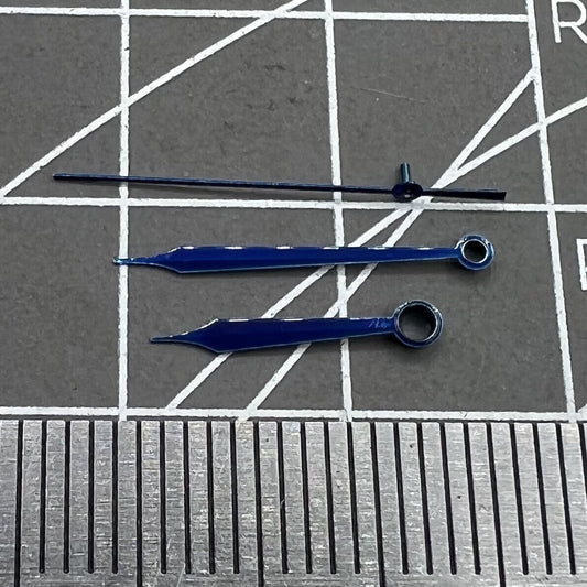 12X16.5X16.5mm Polished Blue Watch Hand Set for Movement Shanghai LB06