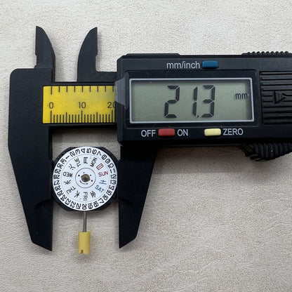 Seiko Japan 7N36C quartz watch movement for precise timekeeping in watch accessories.