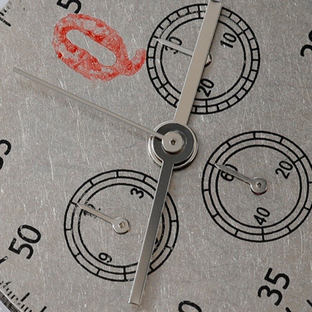 China Made 7750 automatic chronograph watch movement featuring small seconds at 3, 6, and 9 o?clock positions for precise timekeeping.