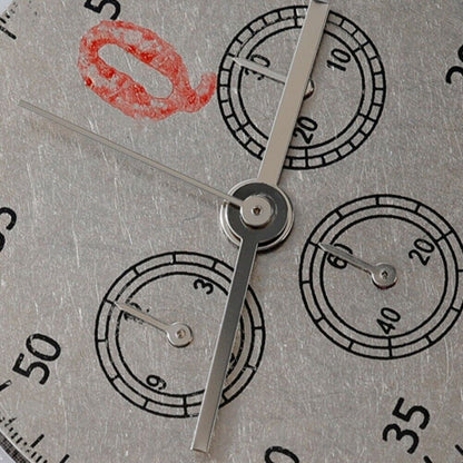 China Made 7750 automatic chronograph watch movement featuring small seconds at 3, 6, and 9 o?clock positions for precise timekeeping.