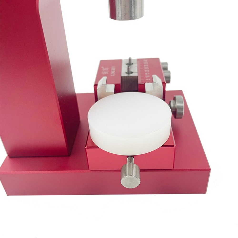 Watchmaker Tools multi-shape strap hole punch set for precise watch band customization and adjustments.