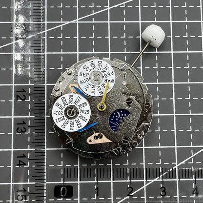 Shanghai 7751 mechanisches Automatikwerk Ersatz f�r Longines mit 8 Zeigern, pr�zise Uhrwerkskomponente.