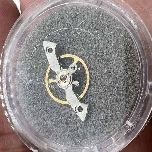 Seagull balance wheel set for ST25 series watches, precision fit for watch movements.