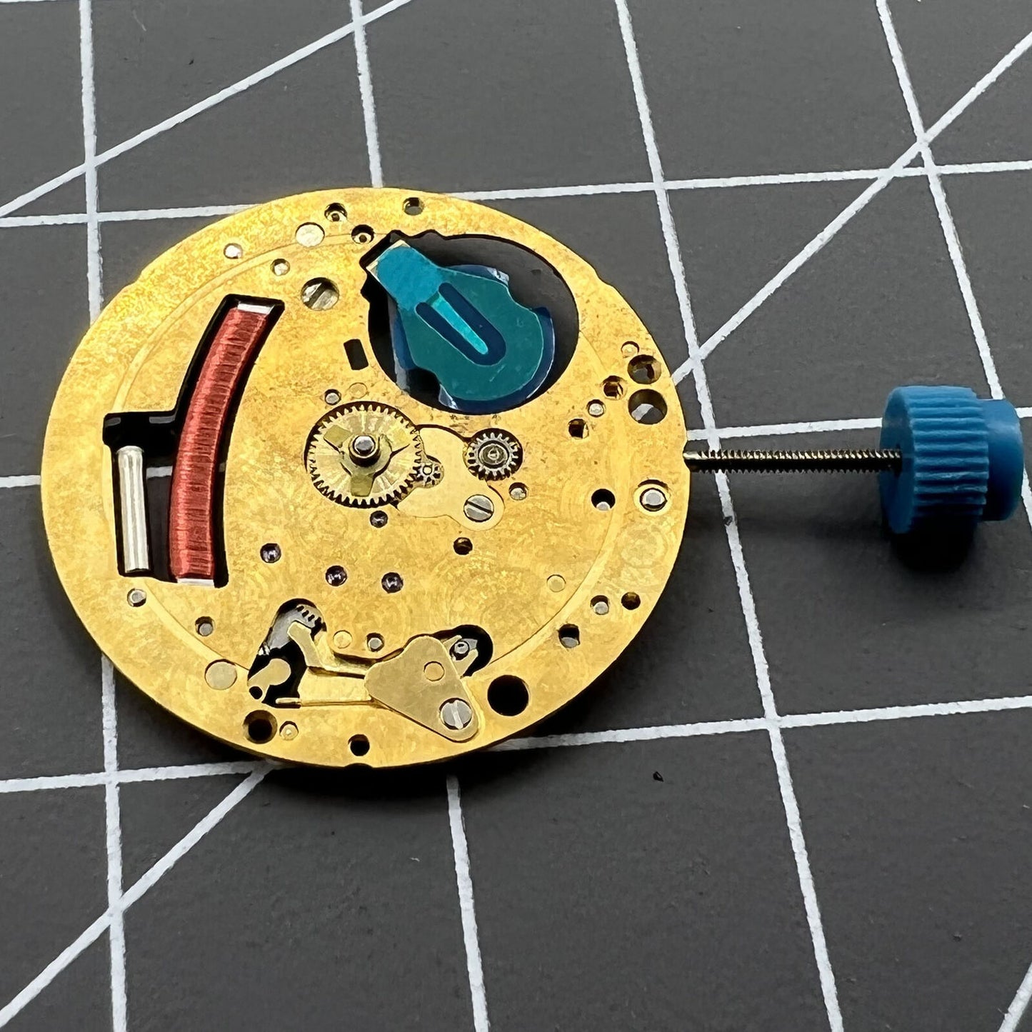 ETA 210.001 Swiss Made quartz watch by ETA with sleek 2-hand design and precise Swiss movement.