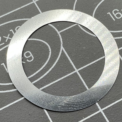 Denim blue backdrop featuring tangerine orange date wheel for Miyota NH35 NH36 watches.