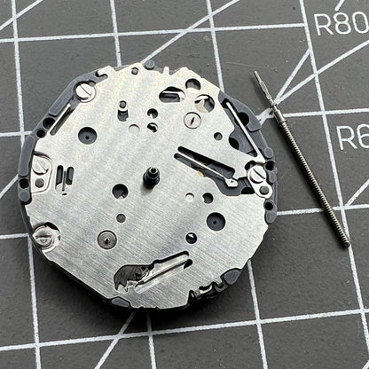 Japan Made VH64A quartz watch movement by VH64, precise and reliable for watch repairs and custom builds.