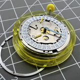 Replace ISA8171 Swiss Silver ISA 8161 Date@6 White Disk 6 Hands Quartz Movement