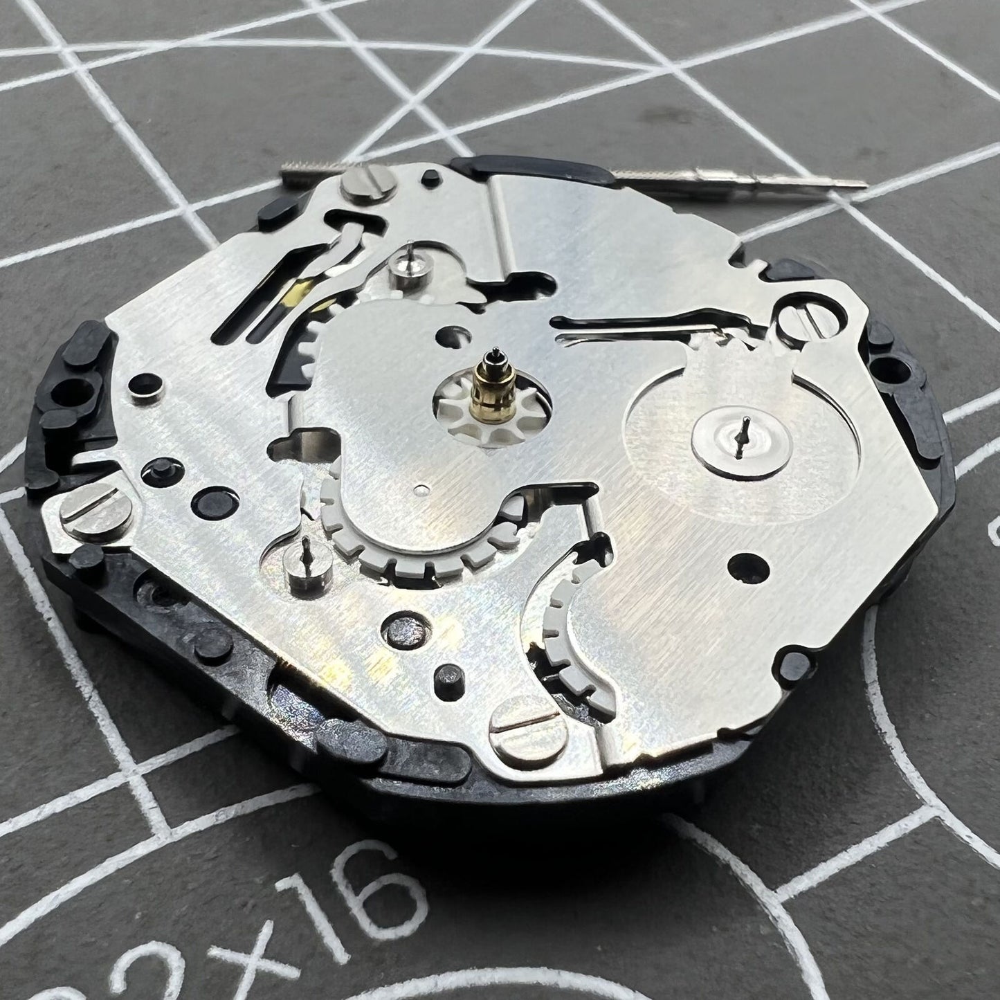 Montre à quartz Hattori VX3LA, mouvements multifonctionnels, 3 yeux, 2/6/10 