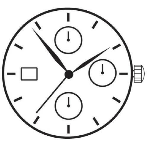 Hattori Epson TMI YM15 YM15A Watch Quartz Movement Japan Made