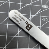 Swiss Bergeon 7026-7 Antimagnetic Tweezer Fine Curved Points