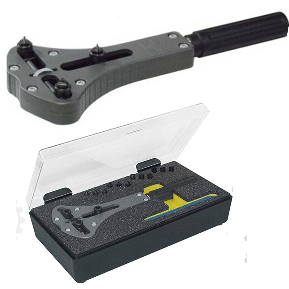 Swiss Made Bergeon 2819-08 Maxi Jaxa Watch Waterproof Case Opener Opening Tool