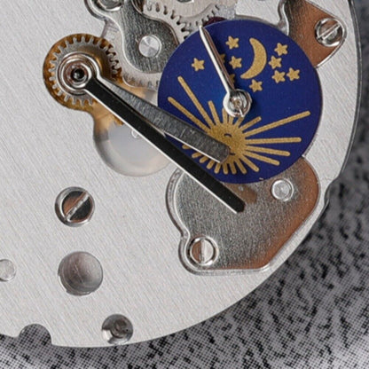 Chinese SL-3015 Automatic Mechanical Movement Moon Phase At 6 Auto/hand-winding