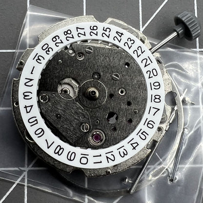 Miyota 8217 automatic watch movement with small second at 9, precision Japan-made mechanism for accessories.