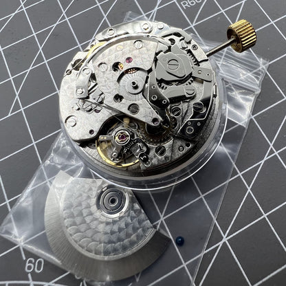 Automatisches Chronographenwerk ETA 7753 Konfiguration Kleine Sekunde @6 