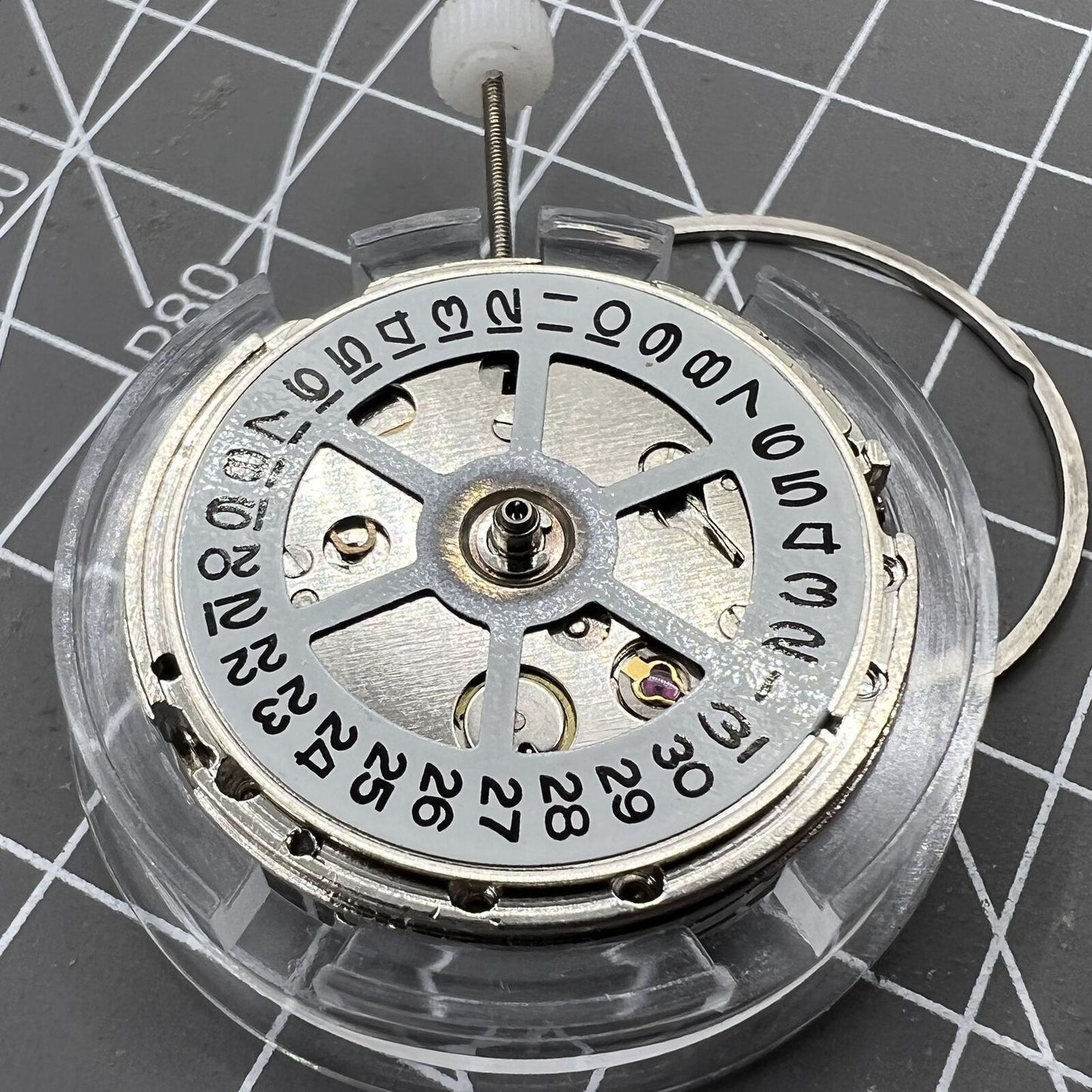 MINGZHU DG2813 mechanical watch movement with big date, perfect 8205/8215 replacement part