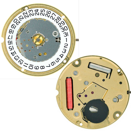 ETA F04.111 Watch Quartz Movement  3 hands Date 3