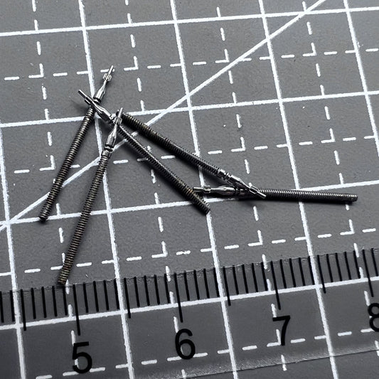5 PIECES Replacement Watch Winding Stems Fit for Miyota 3D10 3D44 Movement