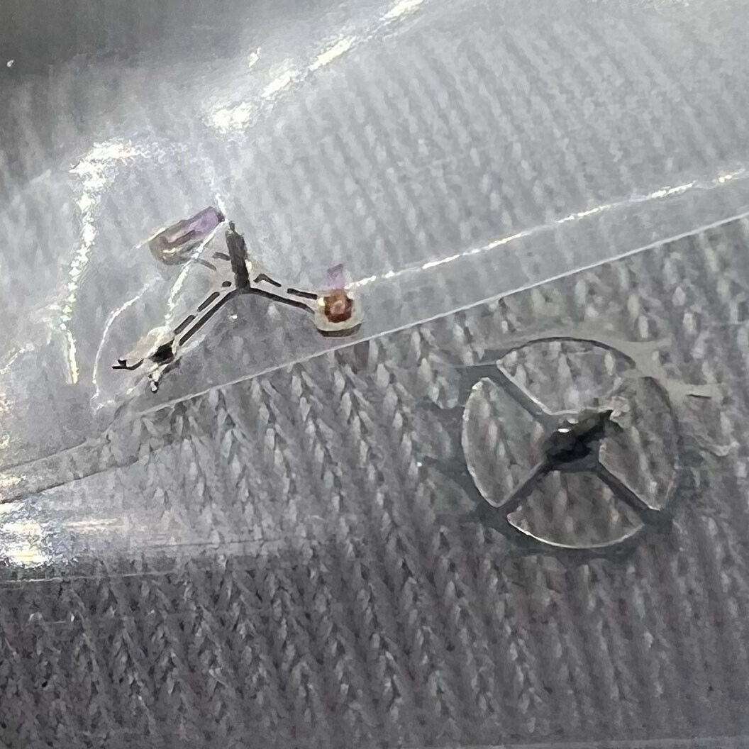 Pallet fork and escape wheel set for NH35 NH36 movement by Generic, precision watch parts for accurate timekeeping.