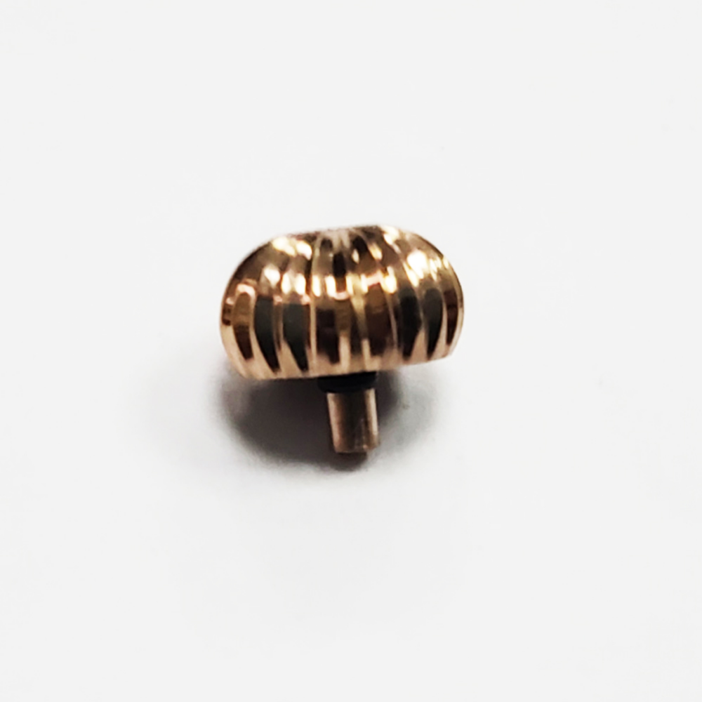 Seagull stainless steel watch crown for ST3600/ST3620 with 1.2mm handle, precise adjustment accessory