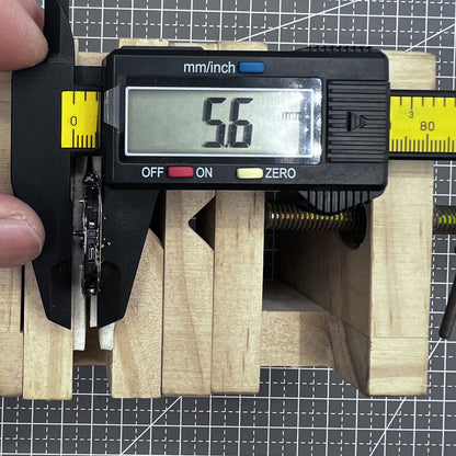 Seiko 7T62A quartz watch movement close-up showcasing original Japan precision craftsmanship.