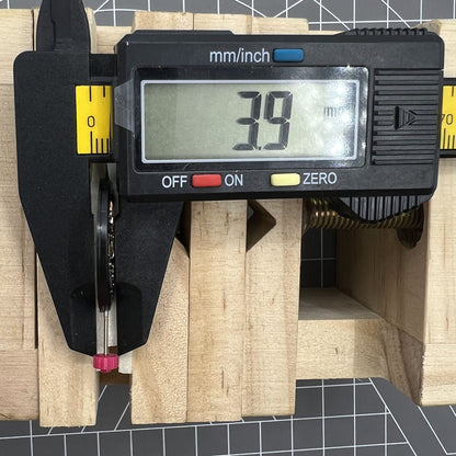 Swiss Made Ronda 715 quartz watch movement with date display at 3 o'clock for precise timekeeping accessories