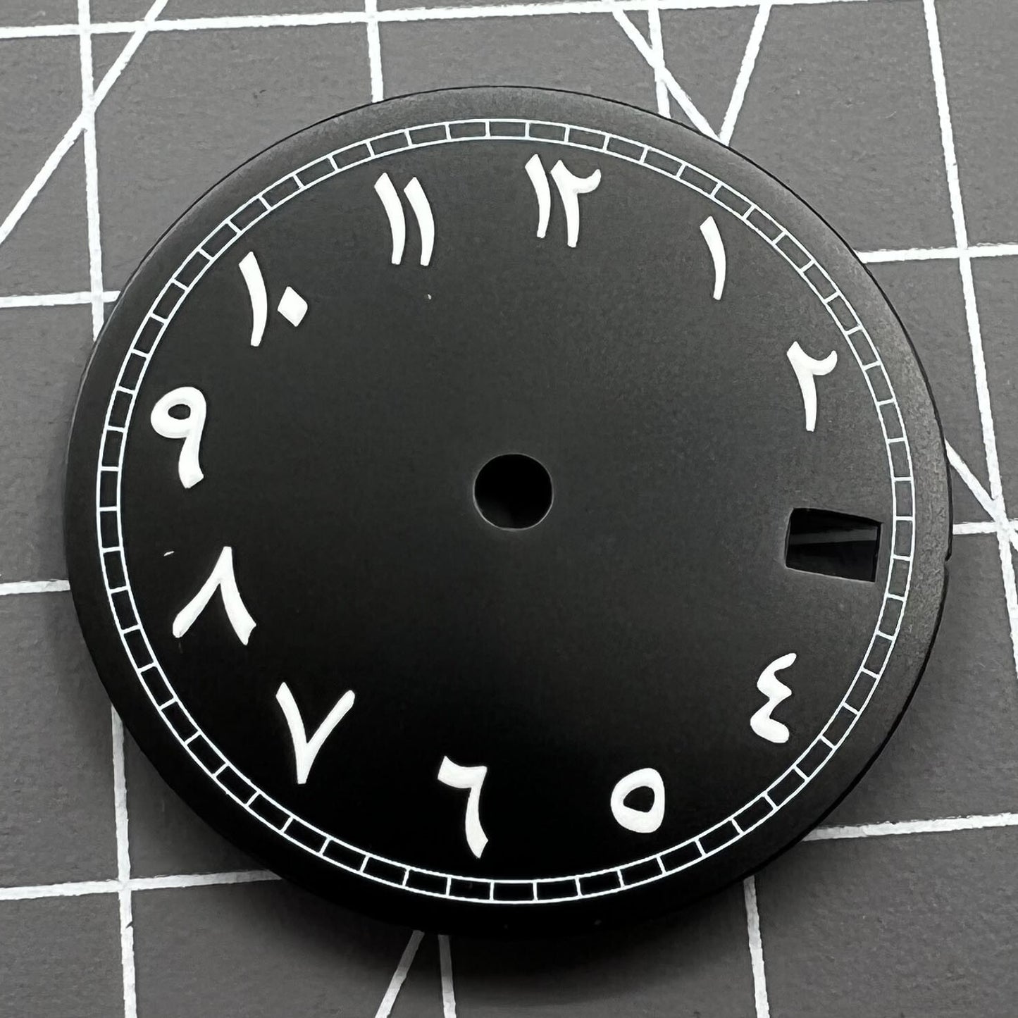 28.50mm Arabic Numerals Watch Dial Fit for NH35 NH35A Movement AB-4#1