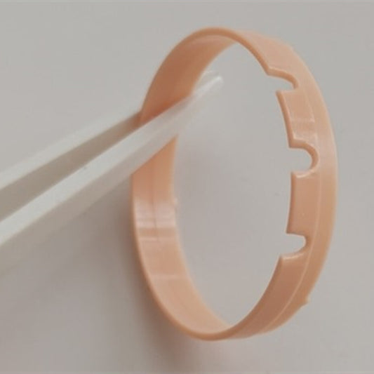 Watch case cushion mount spacer ring for ETA251.262 movement, precise fit, enhancing watch assembly quality.