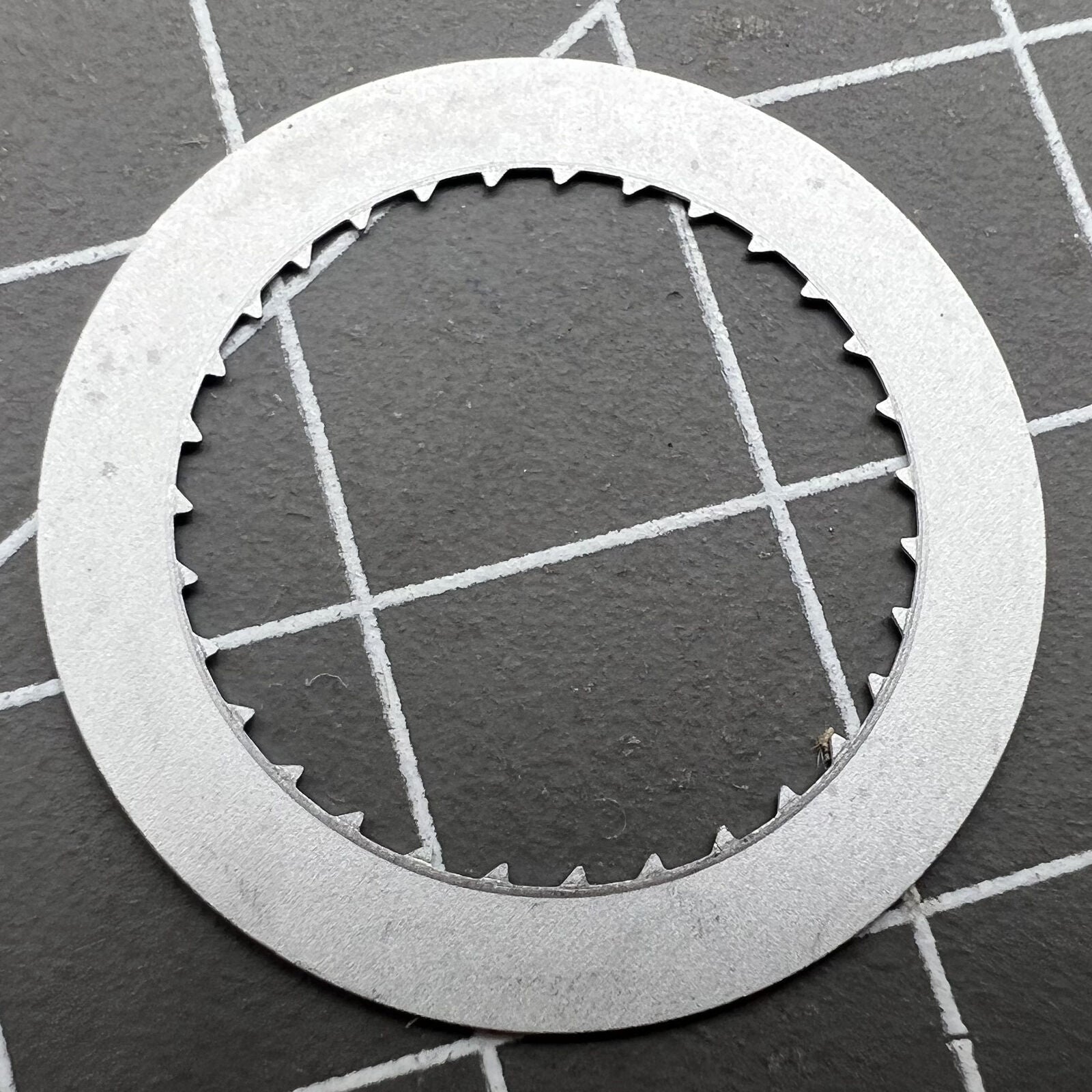 White date disk wheel showing date at 3/6 position for Miyota 9015 movement, Japan-made.