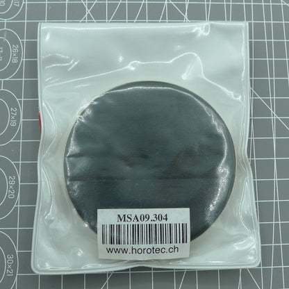 Horotec MSA09.304 case cushion with chromed metallic ring, 75mm diameter, 13mm height for watch support.