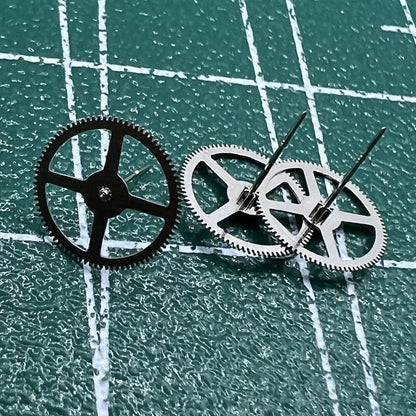 Replacement second hand for NH35 NH36 watch movements, durable spare part for precise timekeeping.