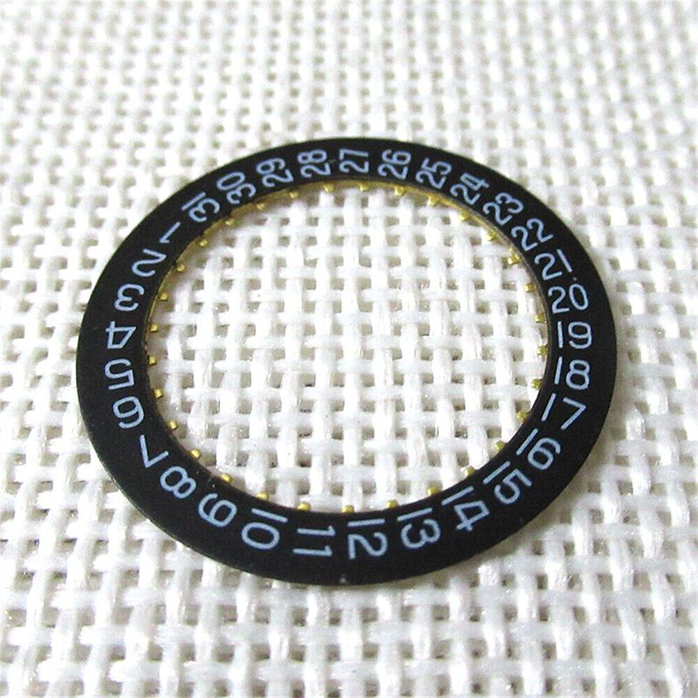 Roue de date noire, compatible avec le mouvement 2834 Date@3 #17