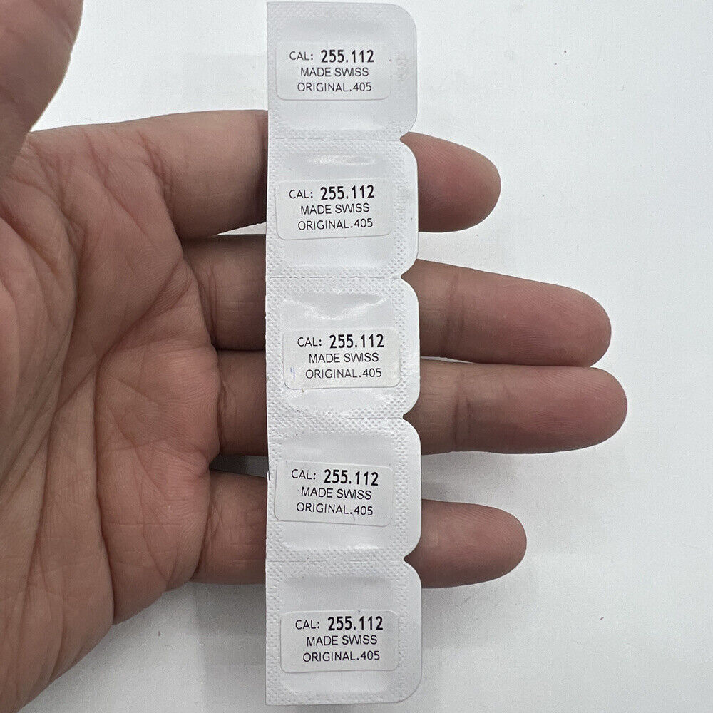 1. Watch winding stem compatible with ETA 255.112 and 255.441 movements for precise time adjustments.  