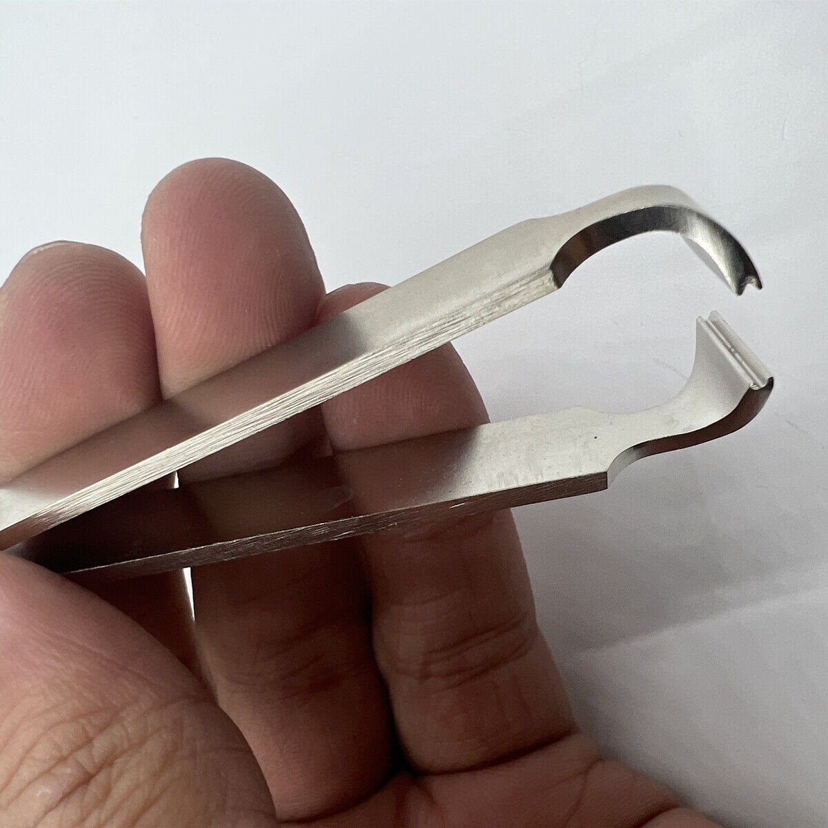 Bergeon 7427-NP-K precision cutting tweezers for delicate watch coils and springs, perfect for watchmakers.