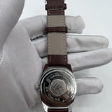 38mm Shanghai Factory Made Manual Mechanical Watch White Dial 3 Hands 19 Jews