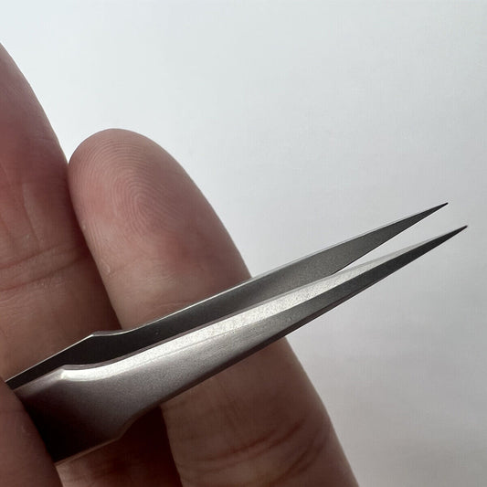 Bergeon 7026-2 antimagnetic tweezer with fine point for precise watch repair tasks