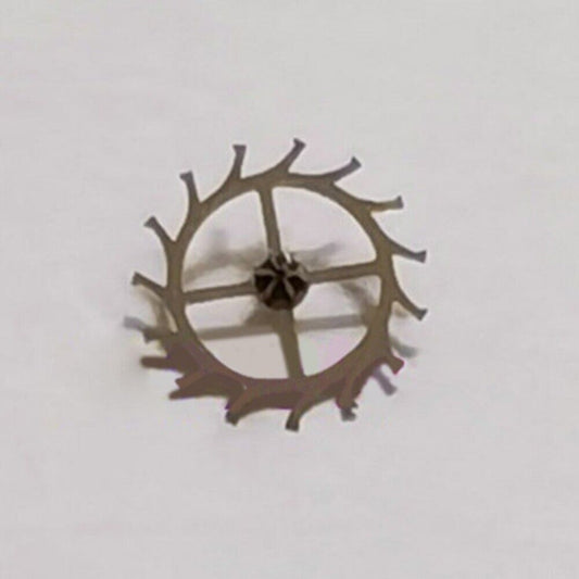 Silver Escape Wheel for NH05 NH06 watch movement, precise replacement part for Seiko timepieces.