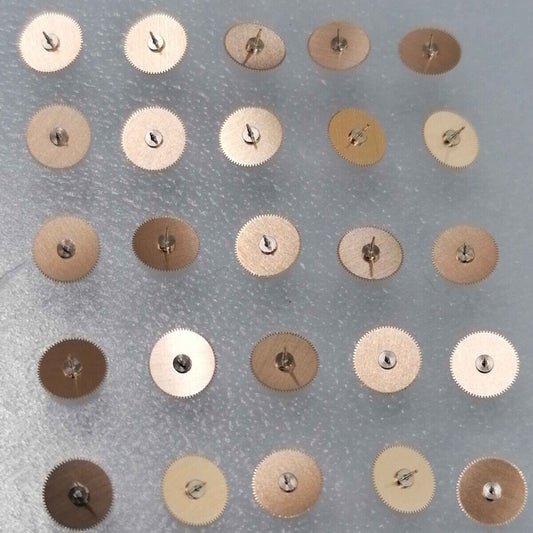 Second wheel at 9 o'clock position for Epson VD53 VD57 watch movement, precise gear component.
