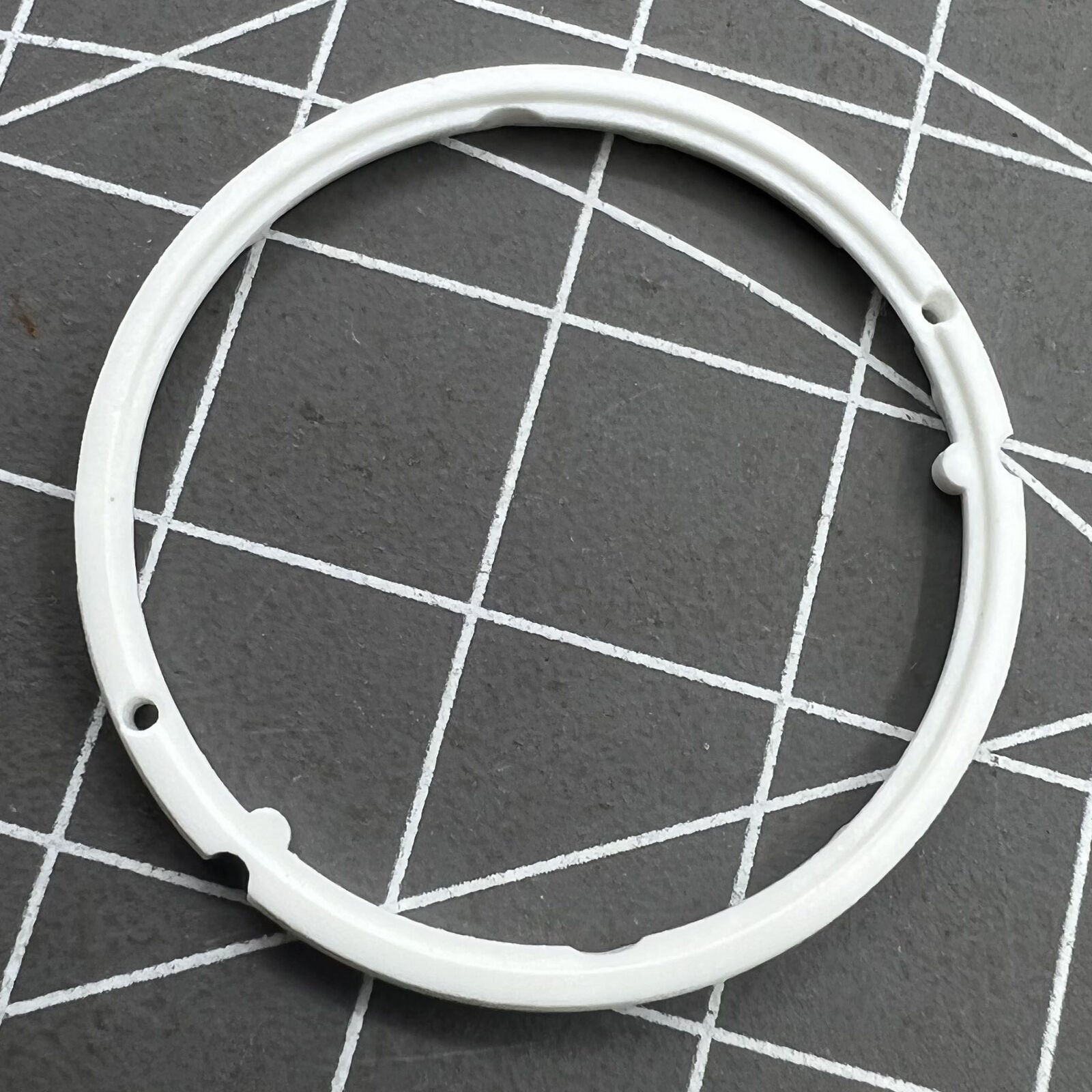 Watch case mounting spacer ring for ETA 2824/2836/2846 movements, precise fit accessory.