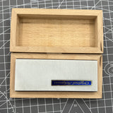 Swiss Tool Horotec MSA16.051 Arkansas Stone, Rectangular In Wooden Box