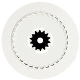 Black Date Disk Wheel White Font for NH36 Movement Date@3 Crown 3/3.8 Position