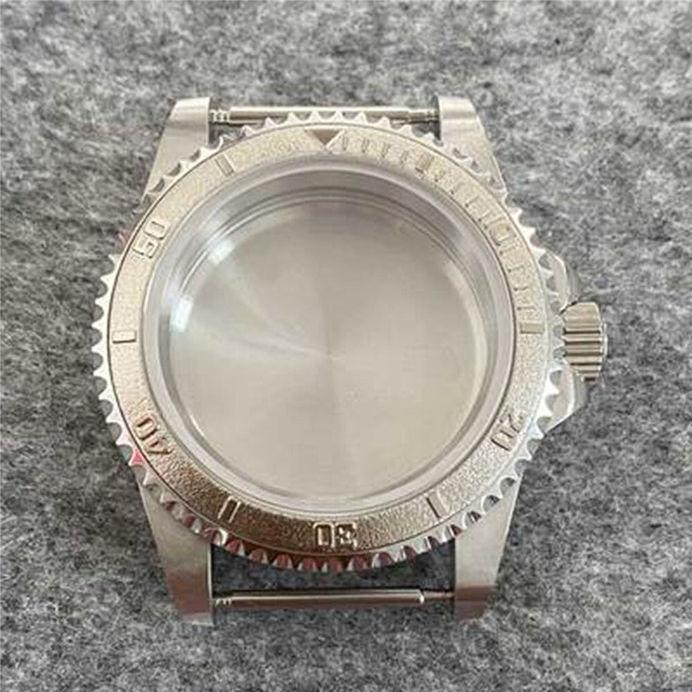 Waterproof Watch Case 39.5mm Stainless Steel Mirror Sapphire Glass for NH35/36