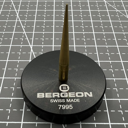 Swiss Bergeon 7995 balance cock holding tool for precise watchmaking and repair by Bergeon.