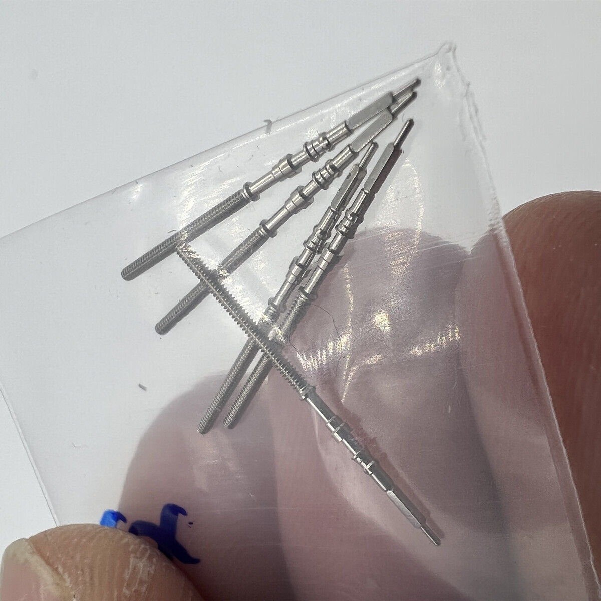 Stainless steel winding stem for Seiko 4R36 NH35 NH36 NH38 NH39A watch movement replacement.